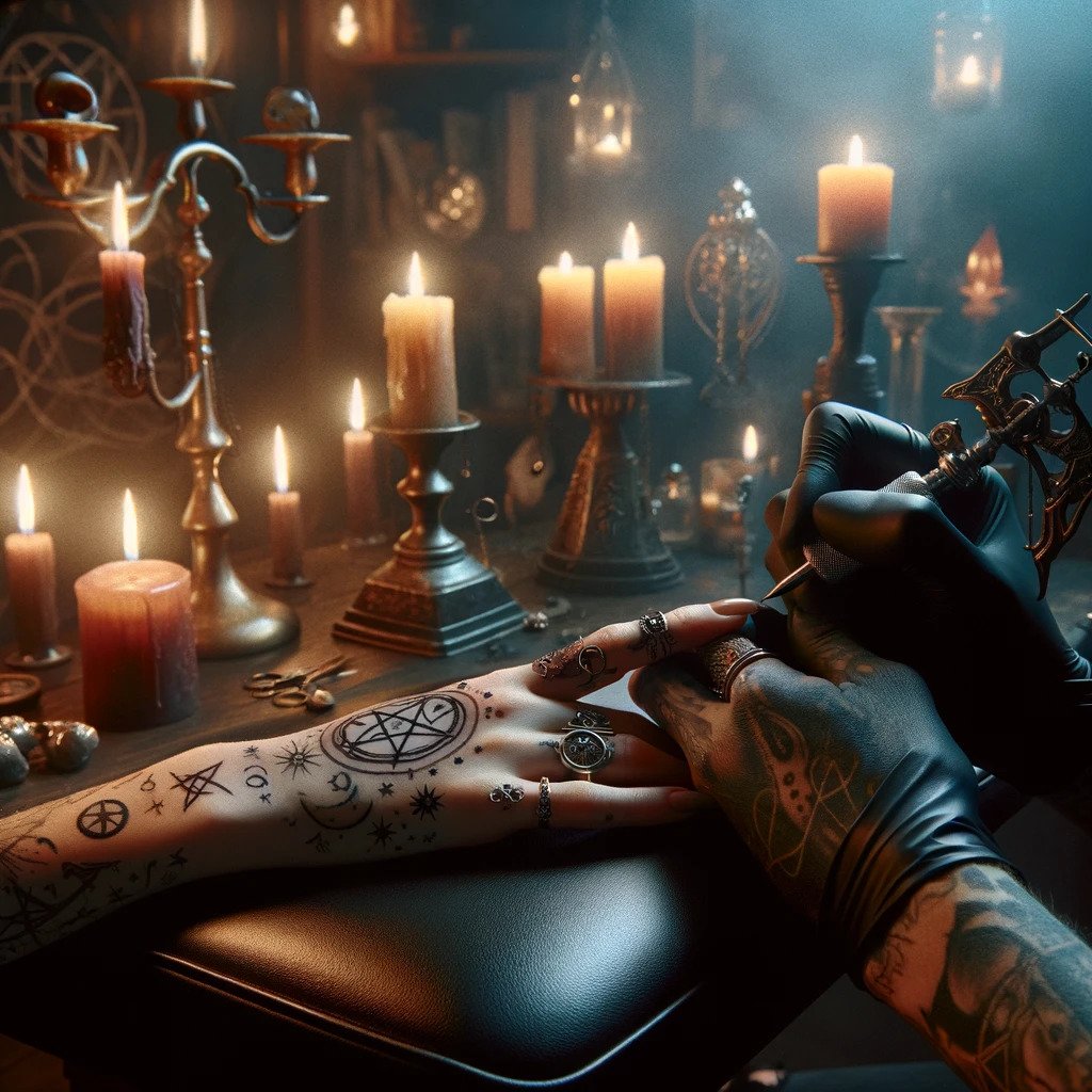 Inked Mysteries Secure Your Spot for Once-In-A-Lifetime Witchcraft Finger Tattoos