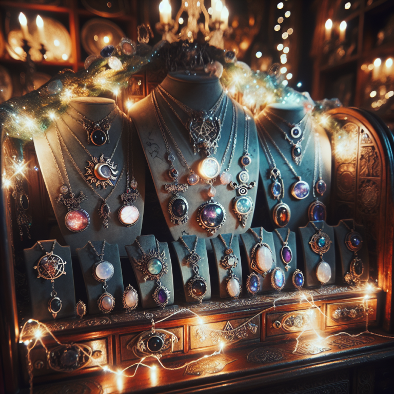 Mystical Adornments: Witchcraft Necklaces That Vanish at Midnight
