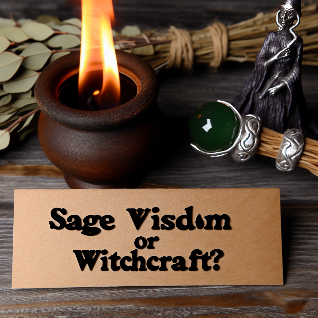 is burning sage witchcraft