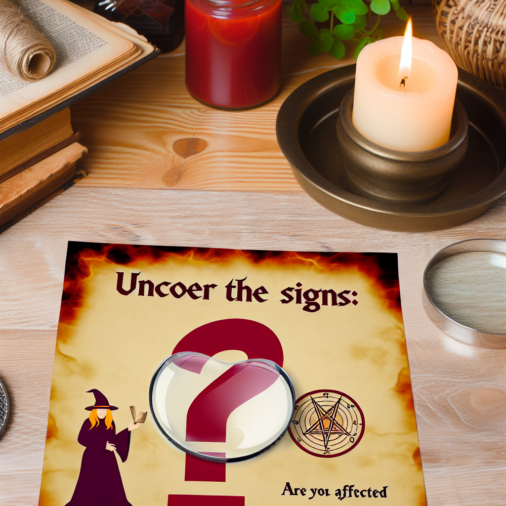 signs of witchcraft