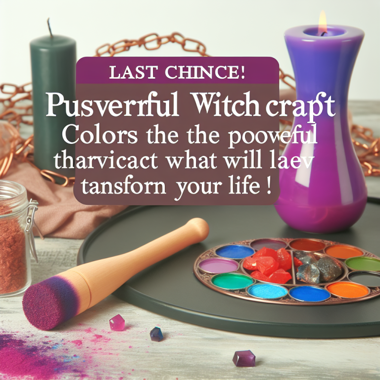 witchcraft colors