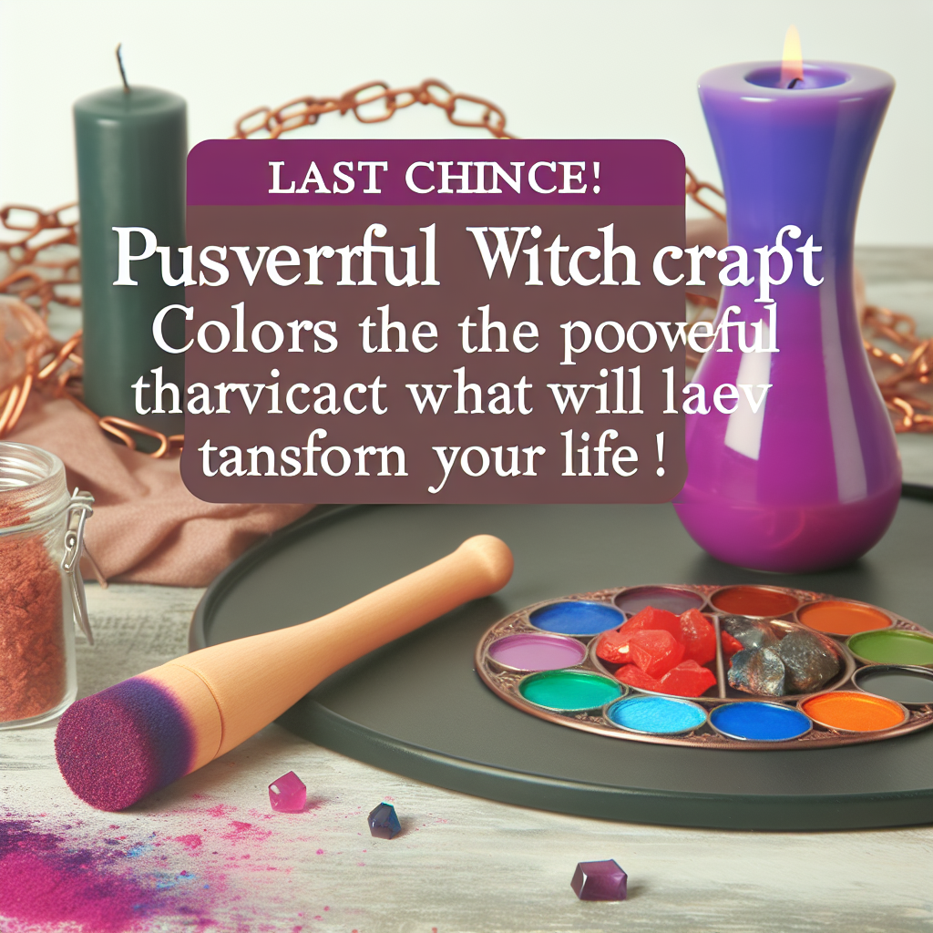 witchcraft colors