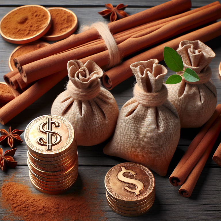 money bags spell cinnamon coin