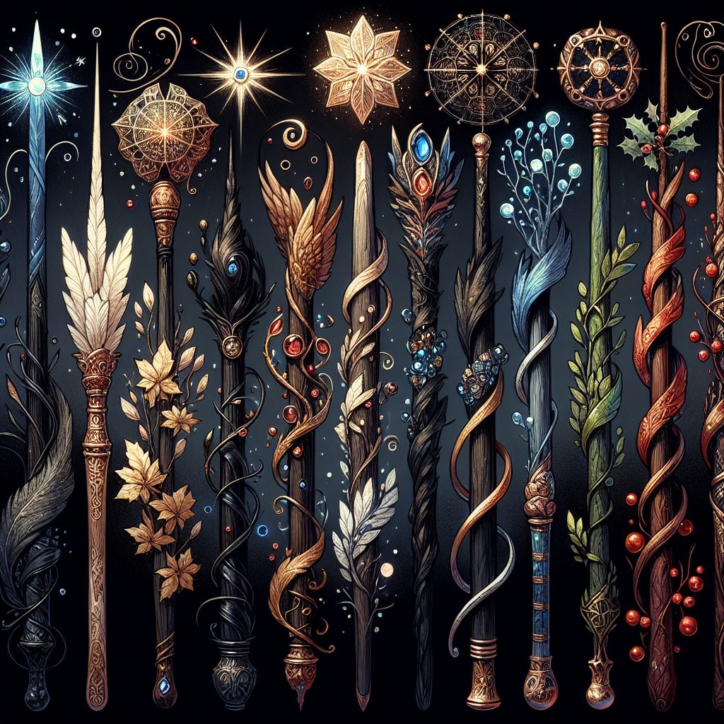 witchcraft wands