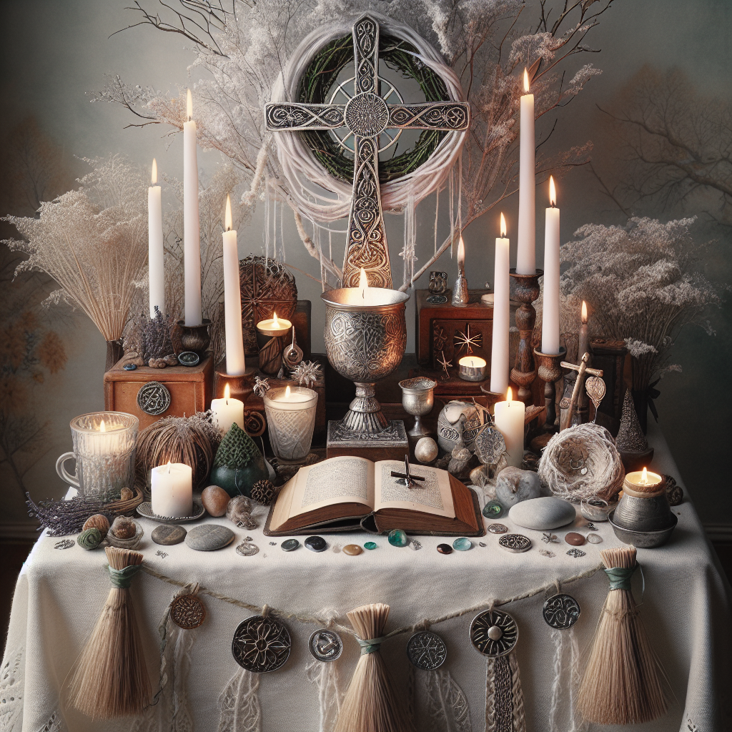 Imbolc Altar Decorations