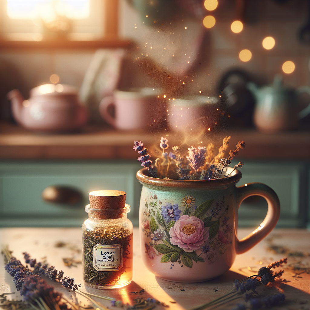 herbal harmony tea love spell