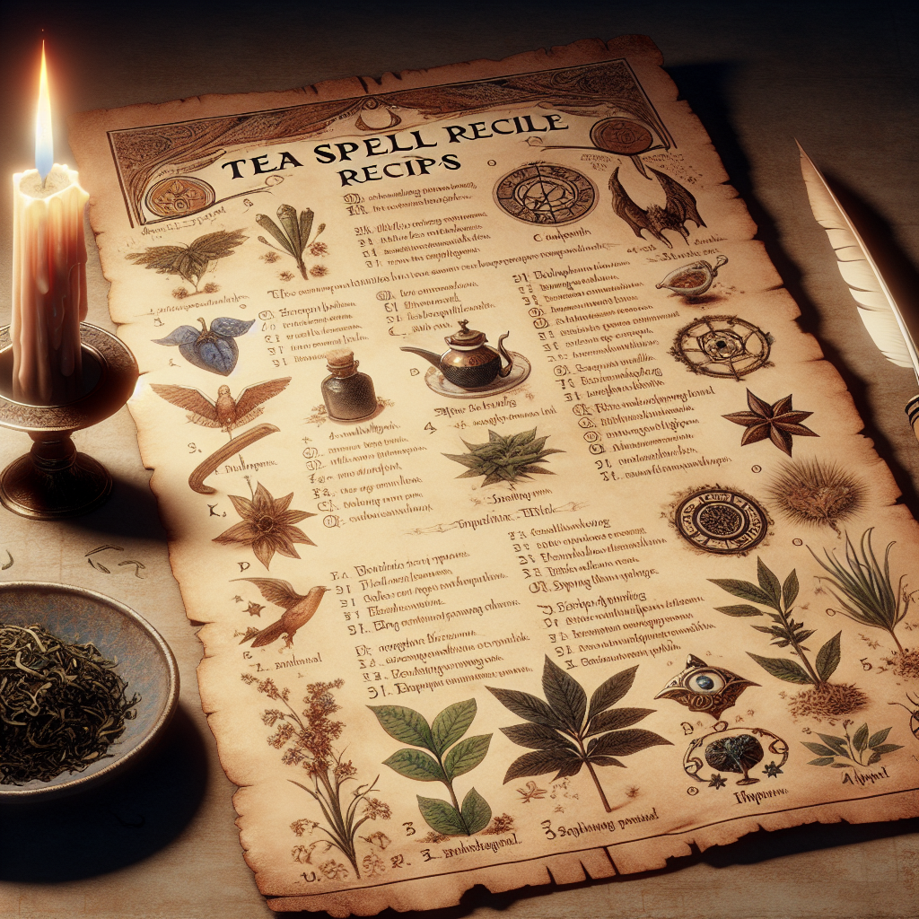 tea spell recipes