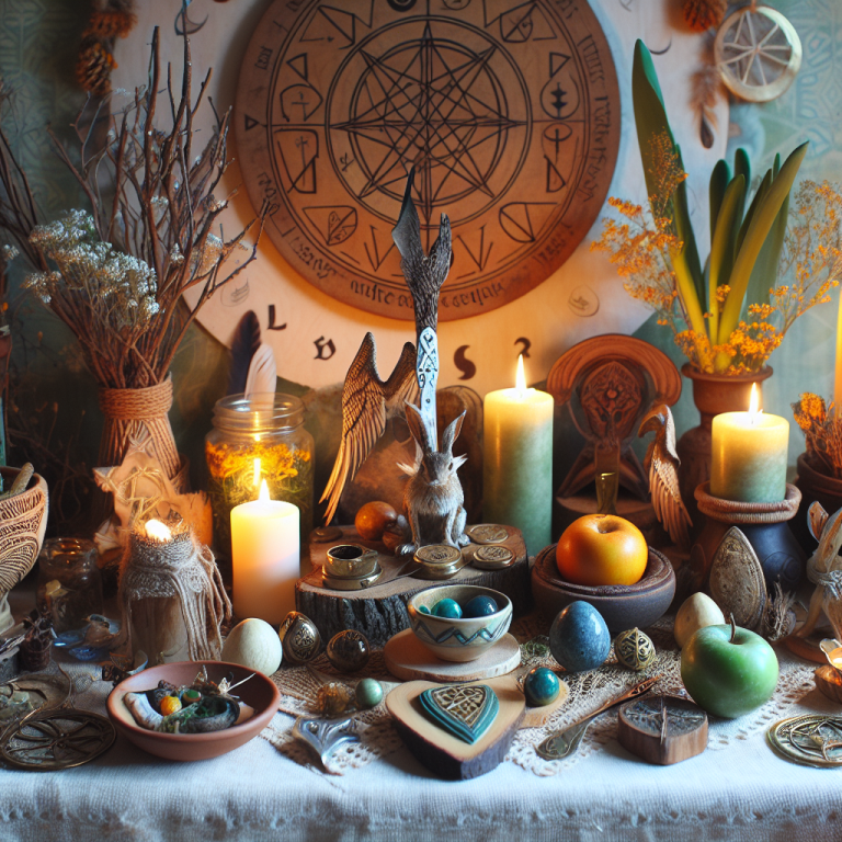 Imbolc Altar Decorations
