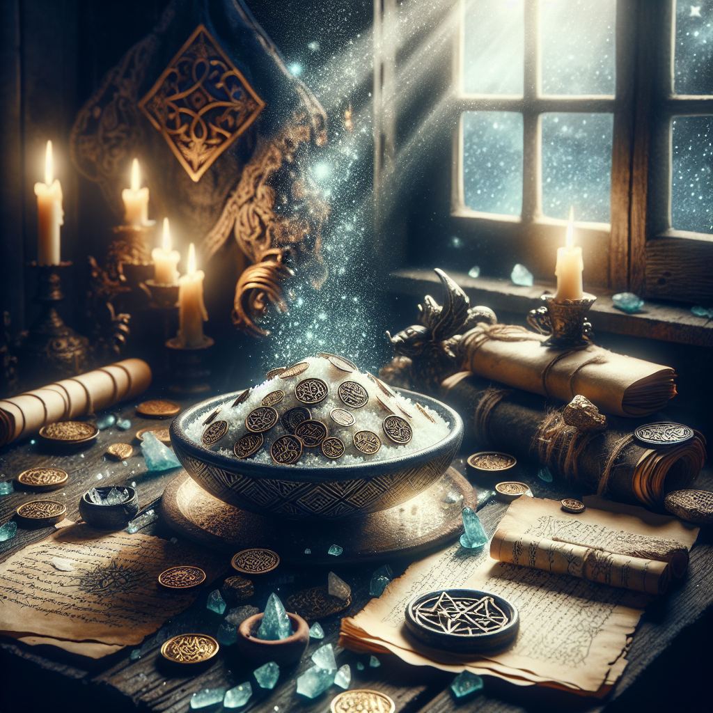 money spell sea salt