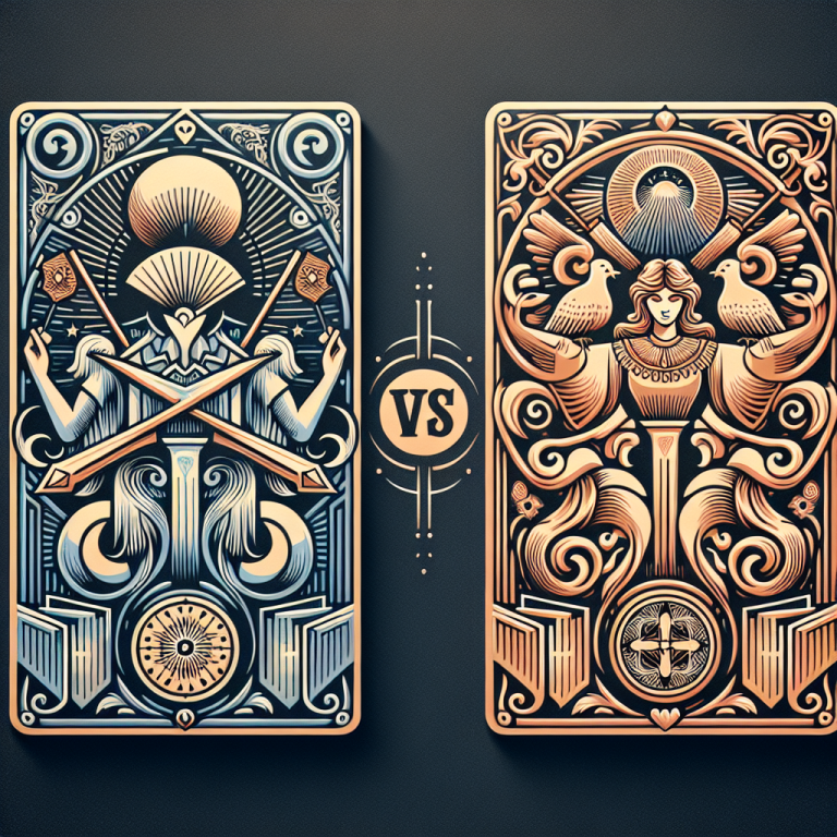 Tarot vs Oracle Decks