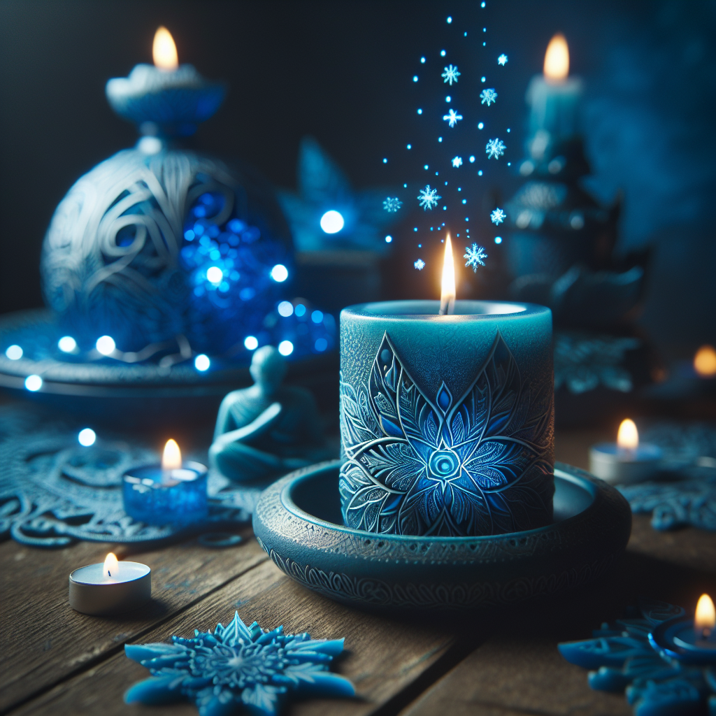 blue candle meditation