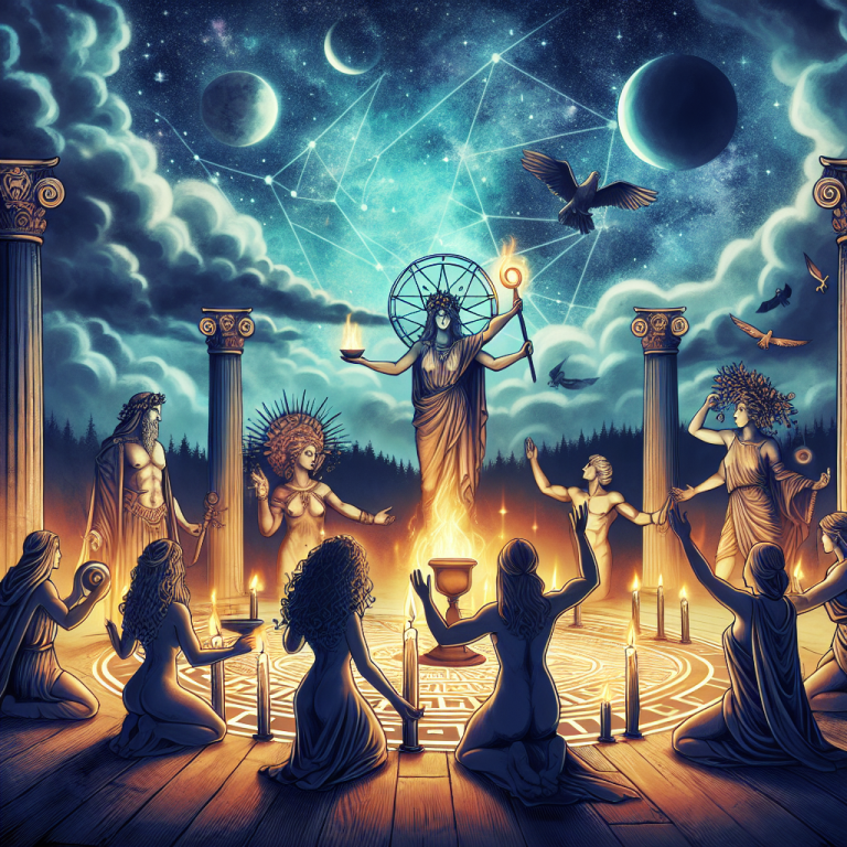 can wiccans worship greek gods