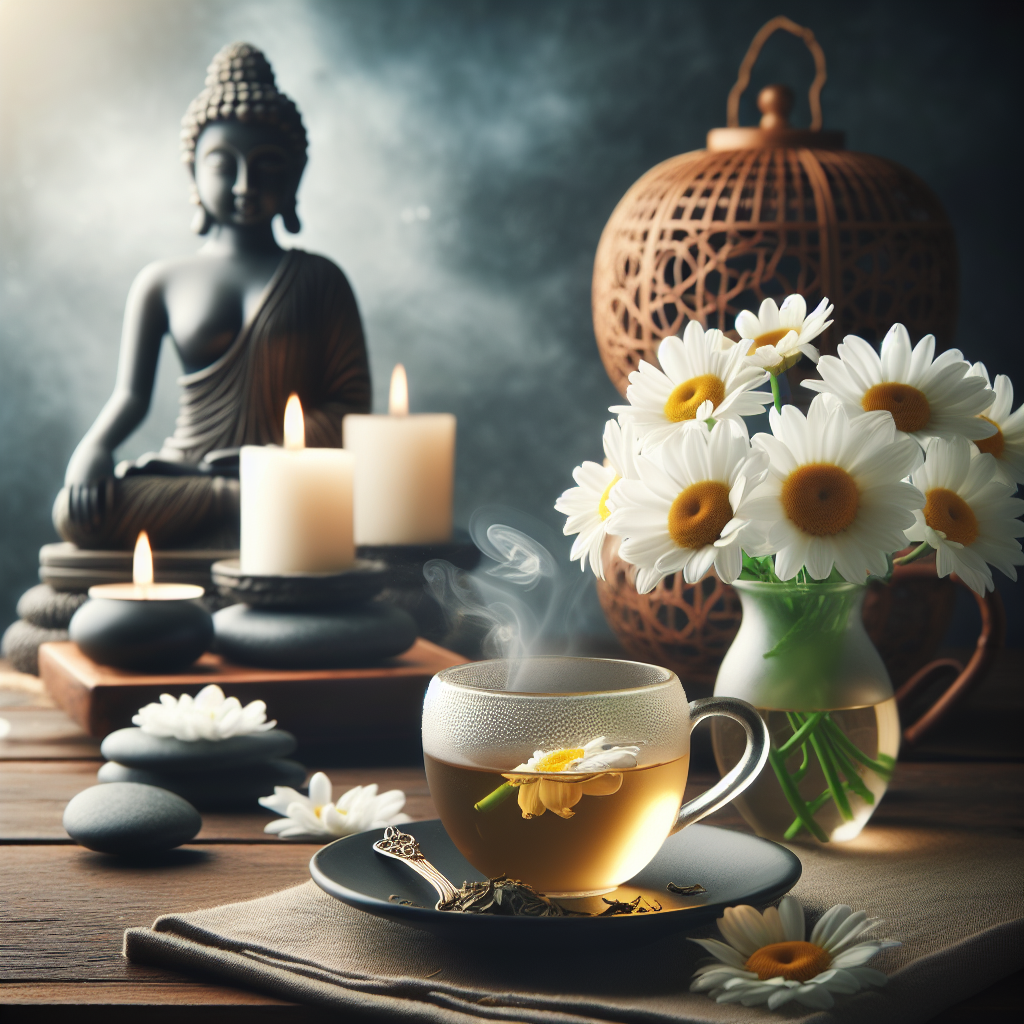 chamomile tea meditation