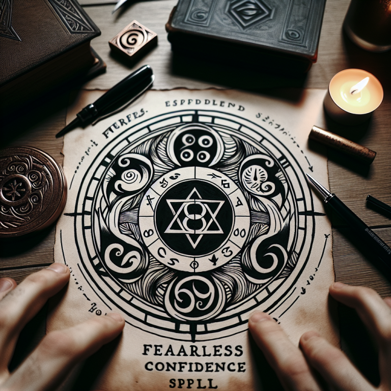 fearless sigil confidence spell