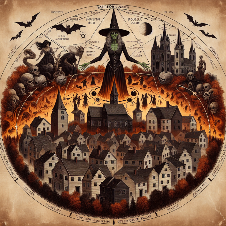 how did witchcraft in salem split the towns