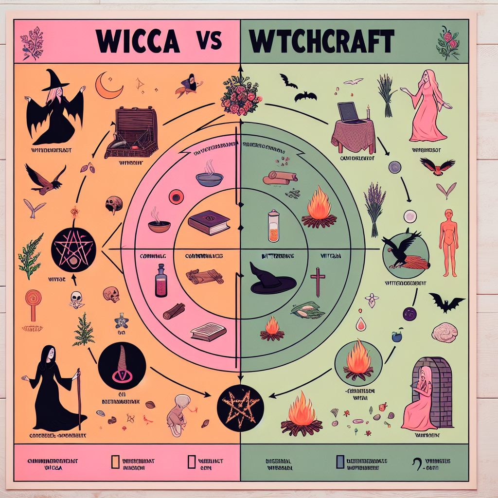 is wicca and witchcraft the same