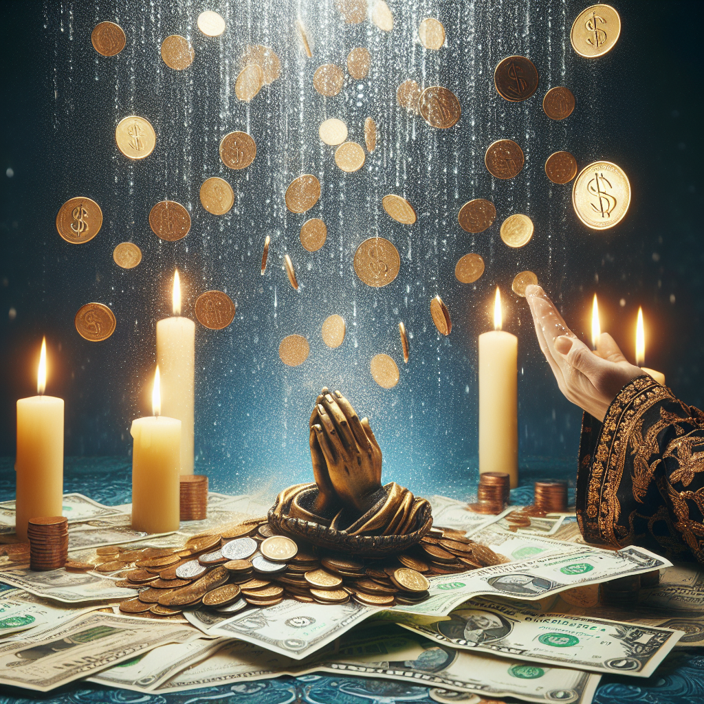 money rain spell prayer