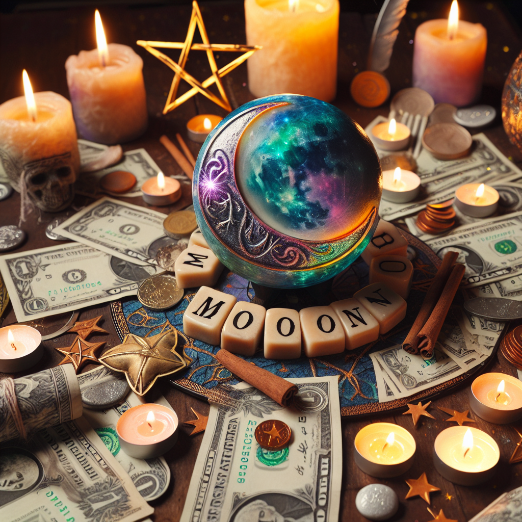 moon boon wiccan money spell