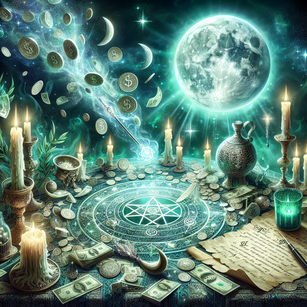 moon boon wiccan money spell