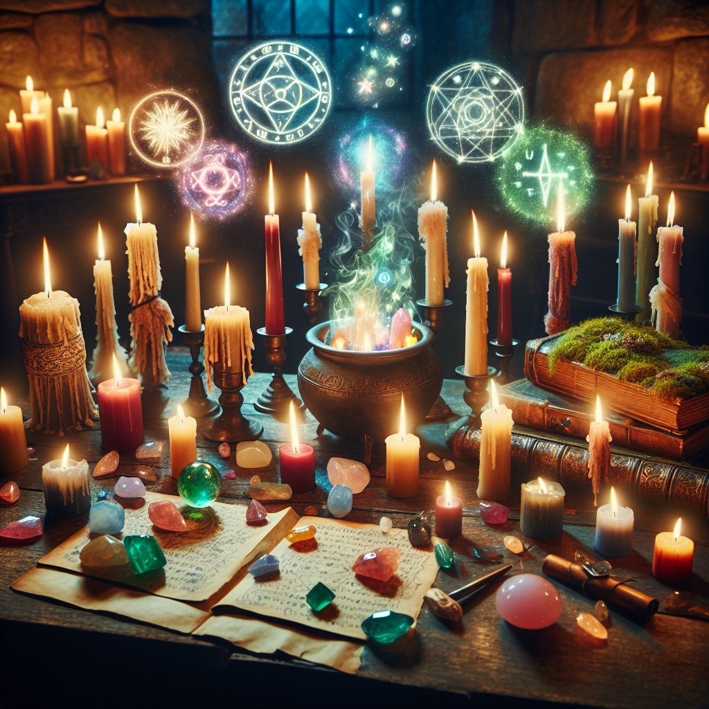 candle magic spells