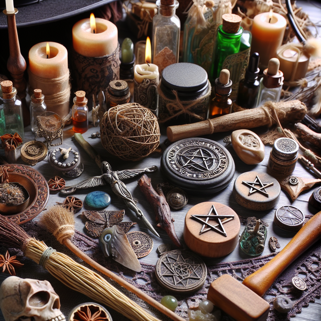 witch’s altar tools