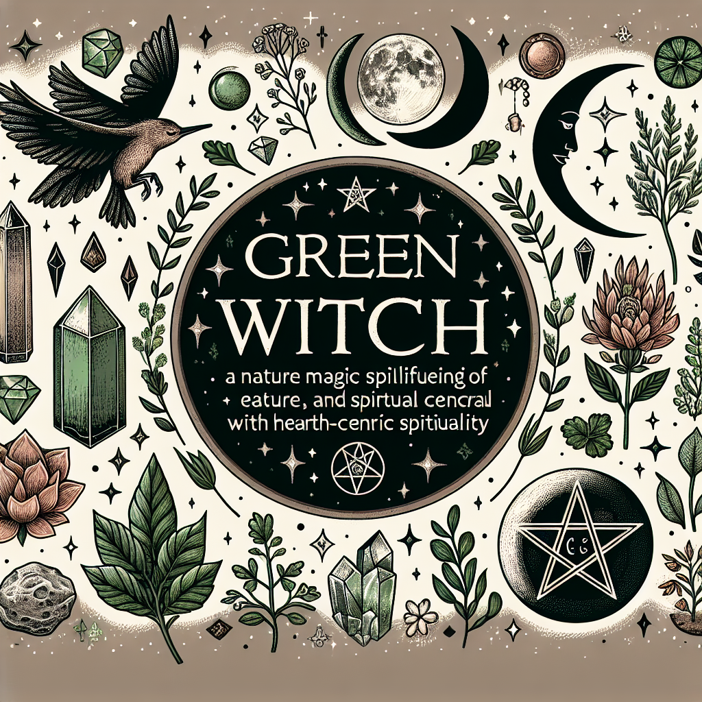 Green Witchcraft beliefs, nature magic, spiritual principles, earth spirituality, Green Witch faith