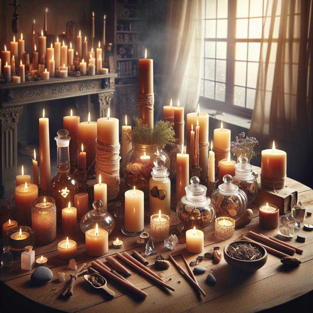 candle magic, Hoodoo practice, spiritual rituals, folk magic, Hoodoo spells