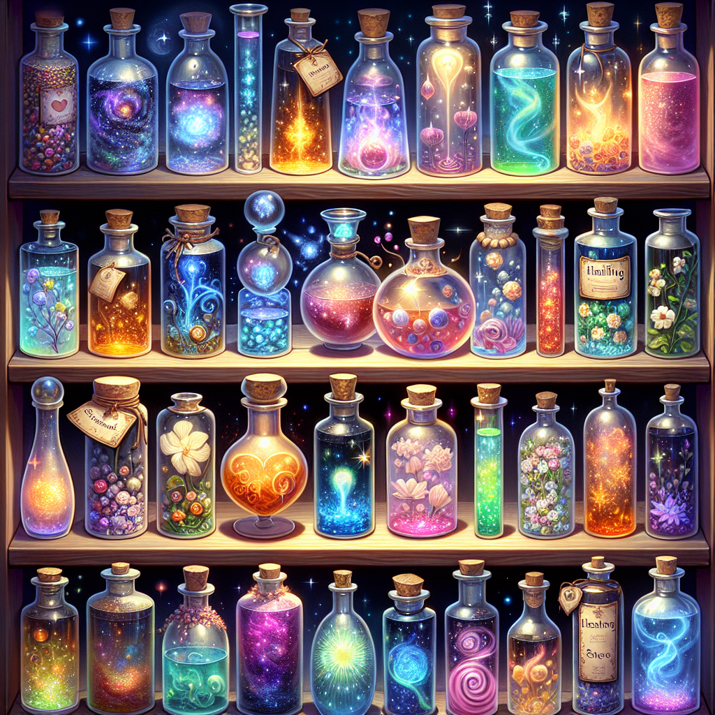 witch’s pantry potions