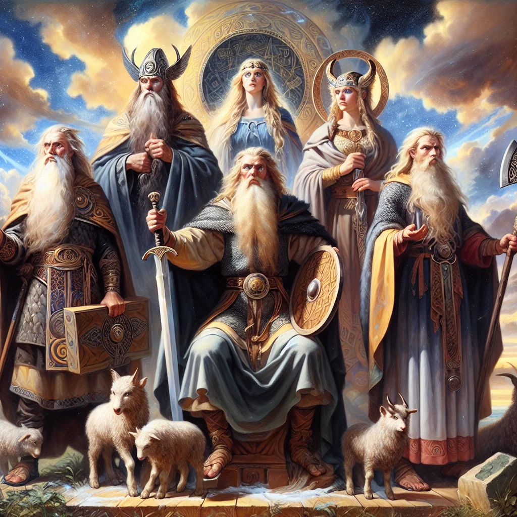 Norse figures, Heathen history, spiritual leaders, influential Pagans, divine contributions