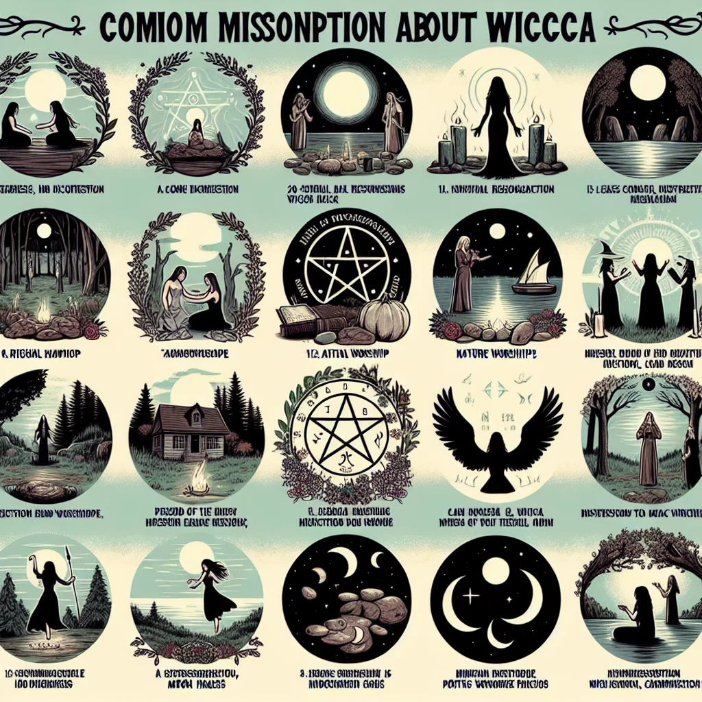 Wicca misconceptions, Wicca myths, Wiccan facts, Wiccan education, Wiccan understanding