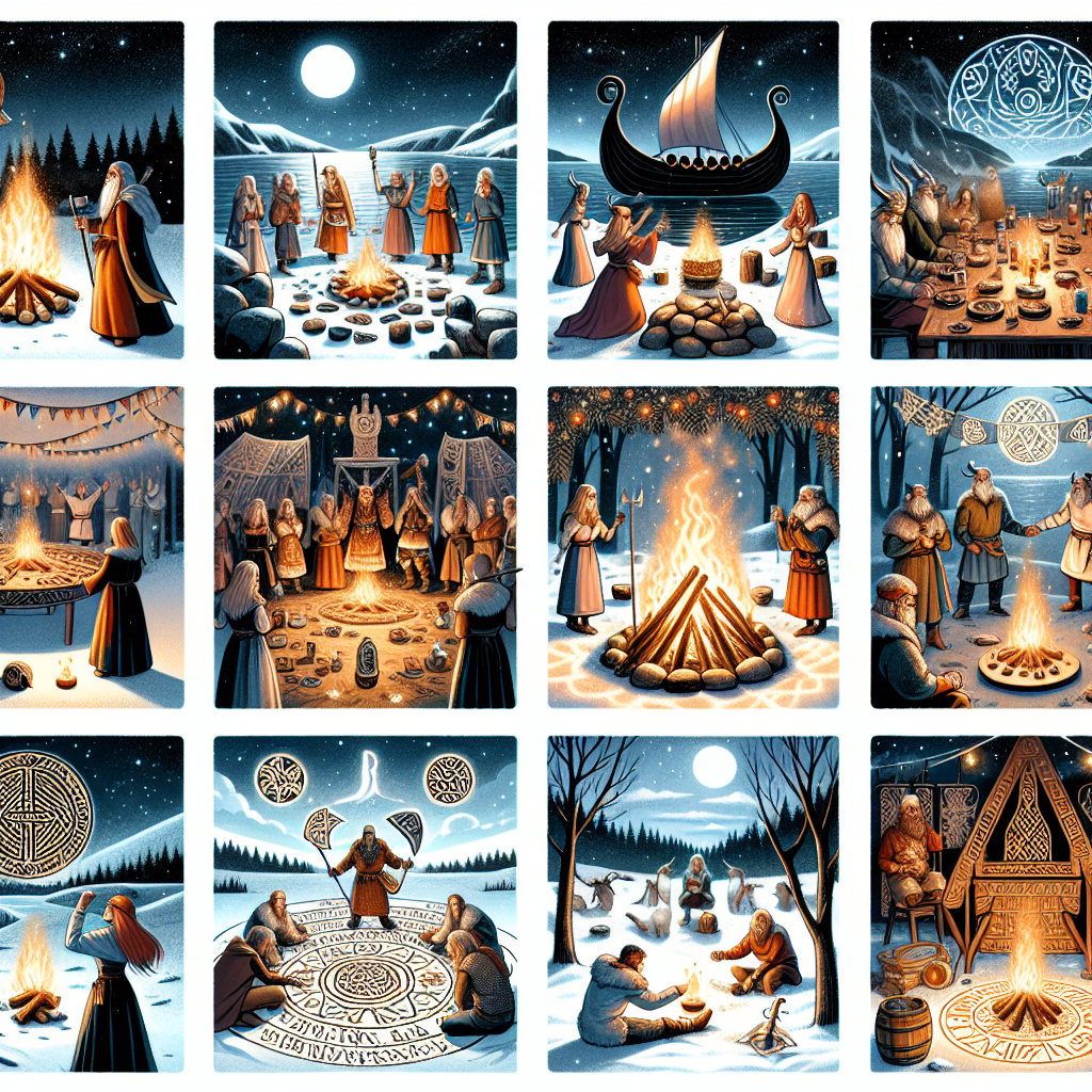 Norse festivals, Pagan celebrations, seasonal rituals, spiritual practices, Norse traditions