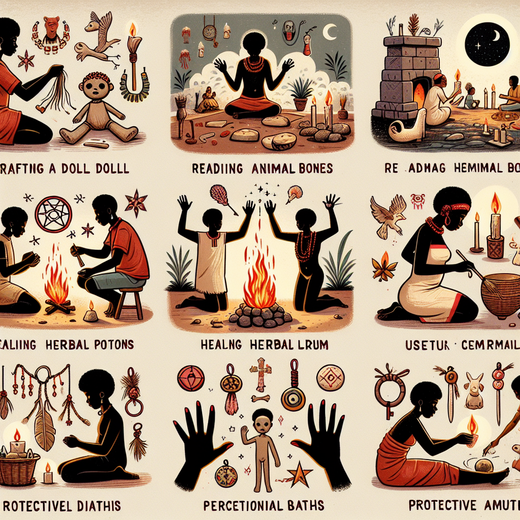 Voodoo rituals, spiritual practices, African magic, Voodoo traditions, magical ceremonies