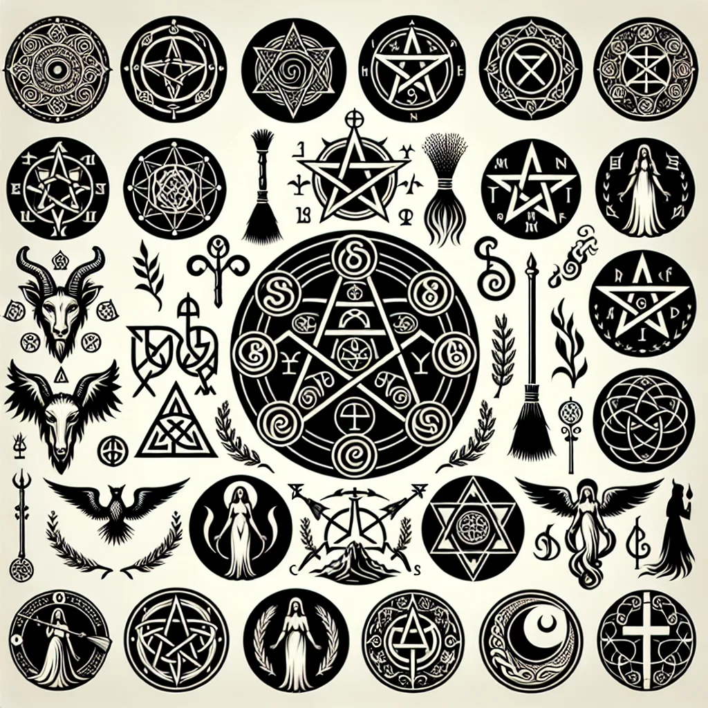 Pagan symbols, ritual symbols, spiritual symbols, Pagan rituals, Pagan magic