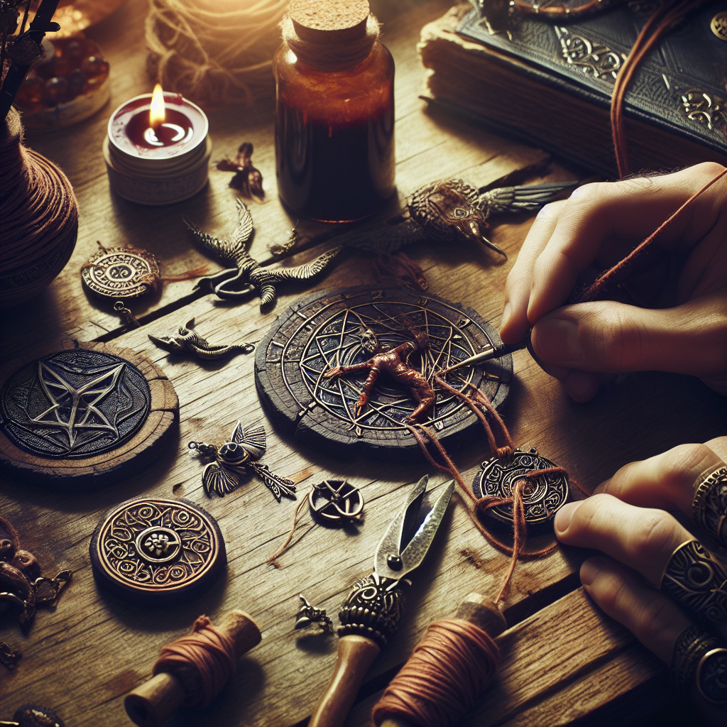 crafting powerful amulets