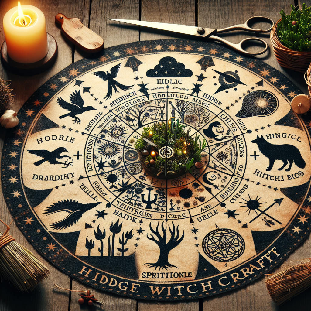 hedge witchcraft, traditional witchcraft, spiritual principles, folk magic, magical beliefs