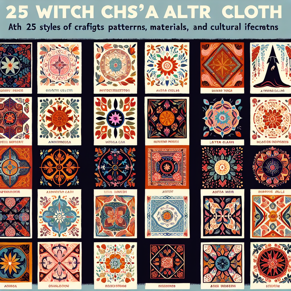 witch’s altar cloth