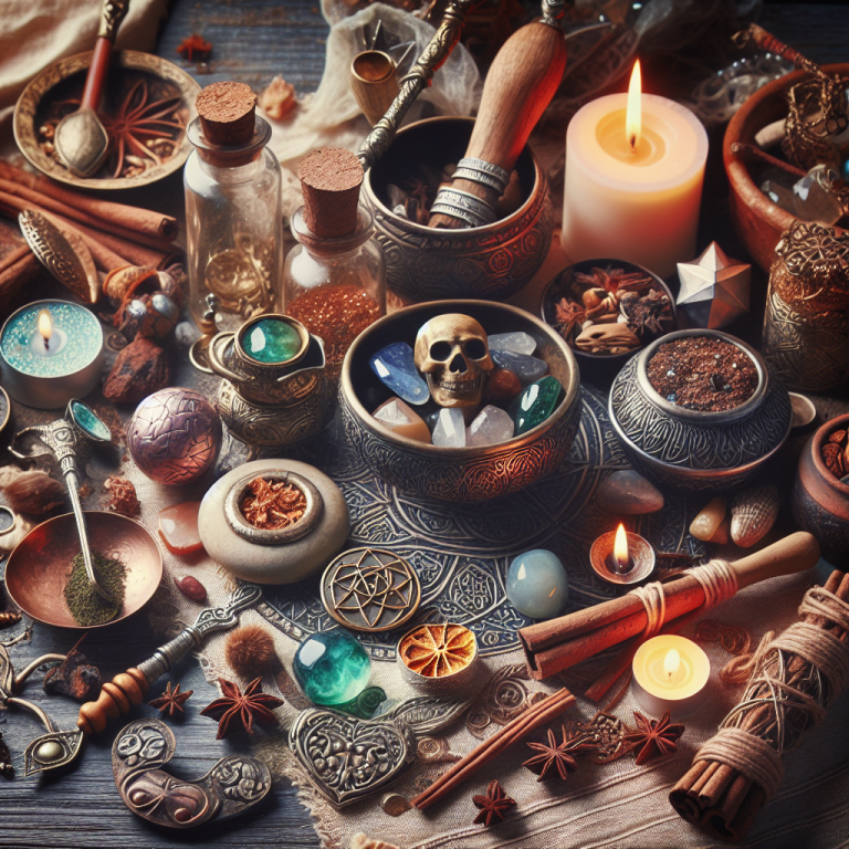 magical tools, traditional witchcraft, spiritual practices, folk magic, earth magic