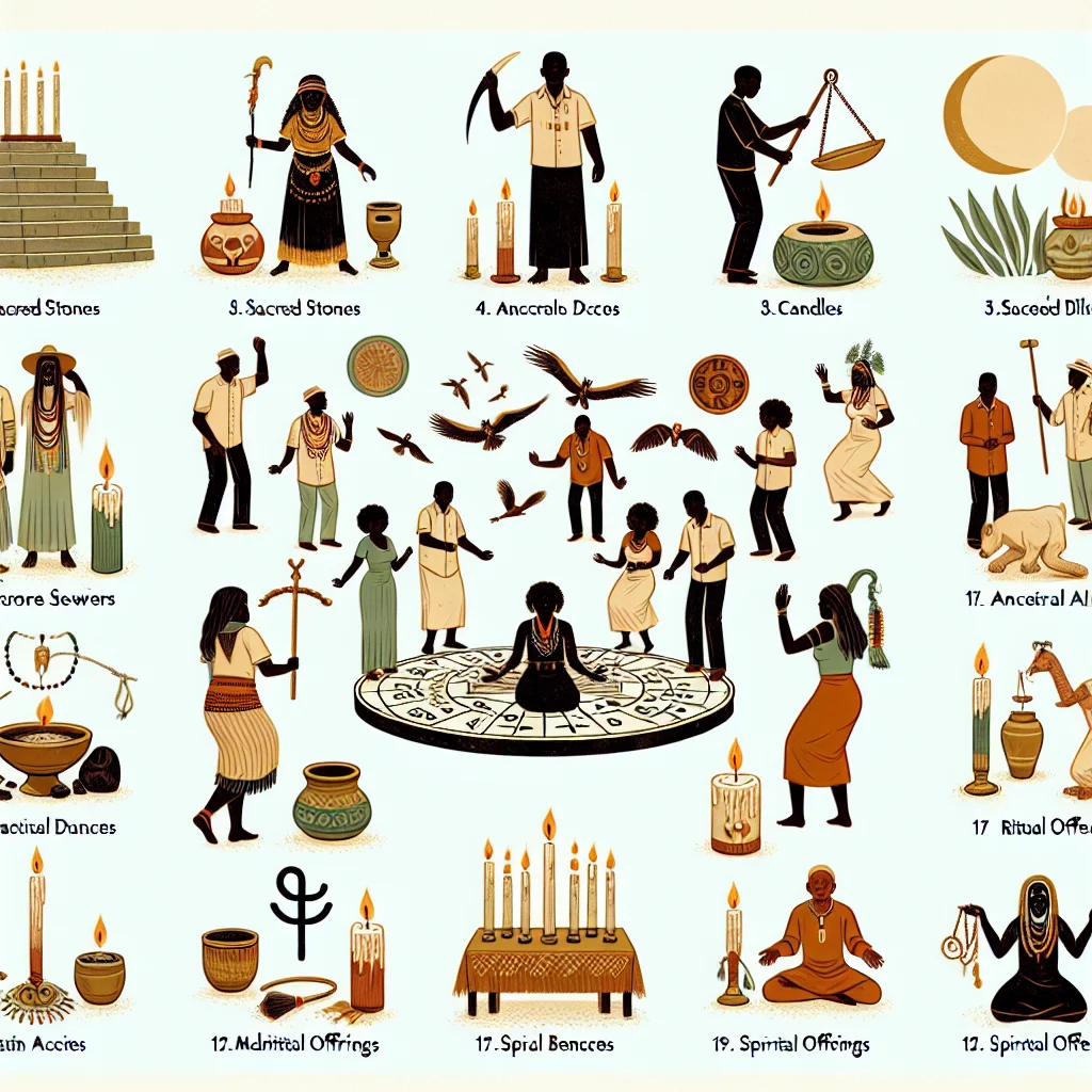 ancestral worship, Voodoo practice, spiritual practices, African spirituality, ancestral rituals