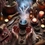 spirit magic, Hoodoo practice, spiritual rituals, folk magic, divine connection