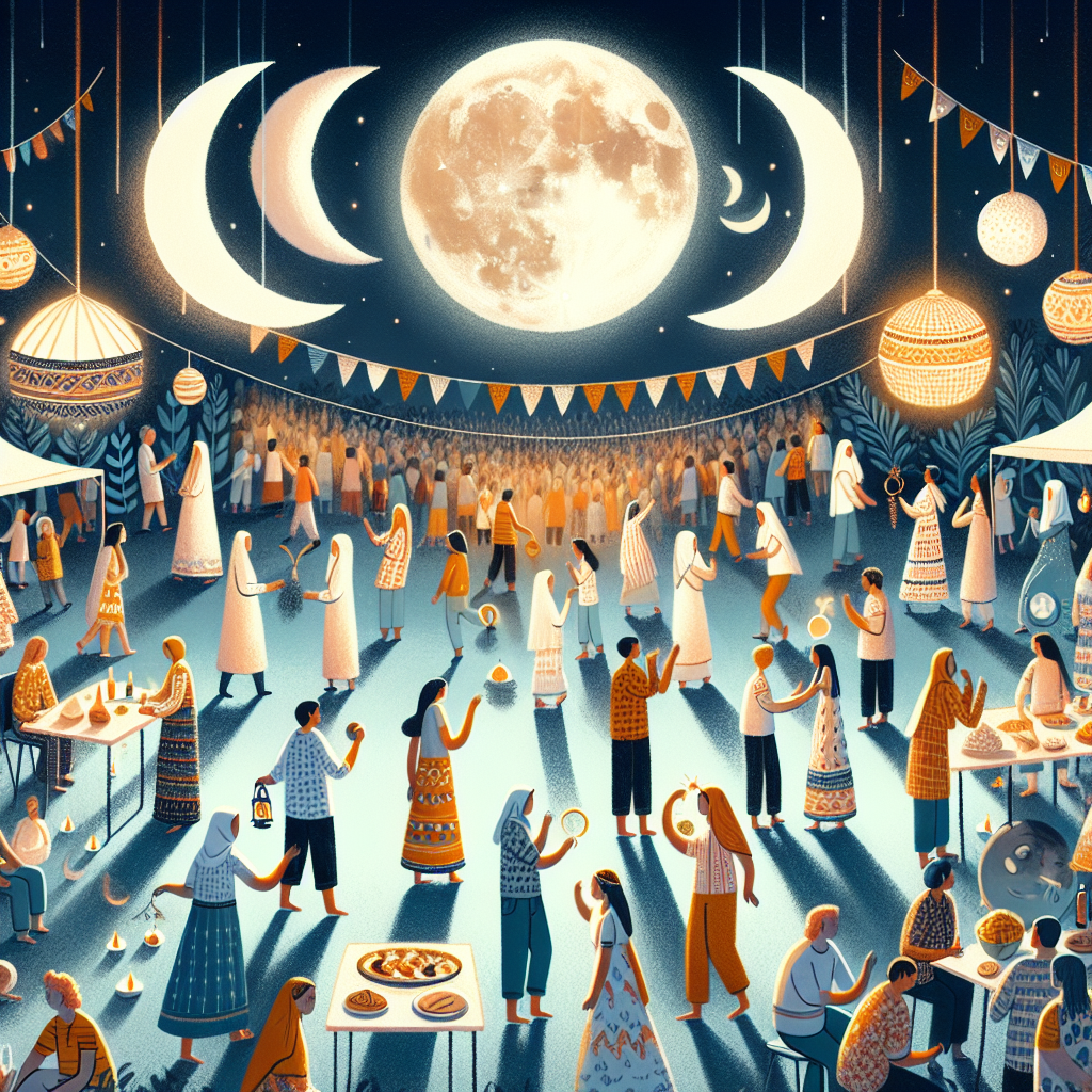 waxing moon celebration