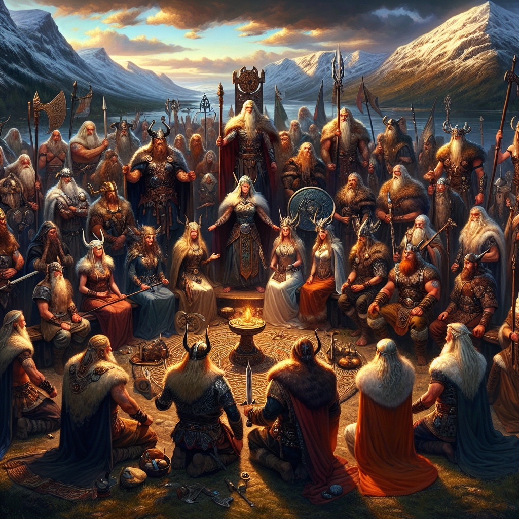 Norse gods, Norse goddesses, Viking pantheon, deities in Norse paganism, honoring gods