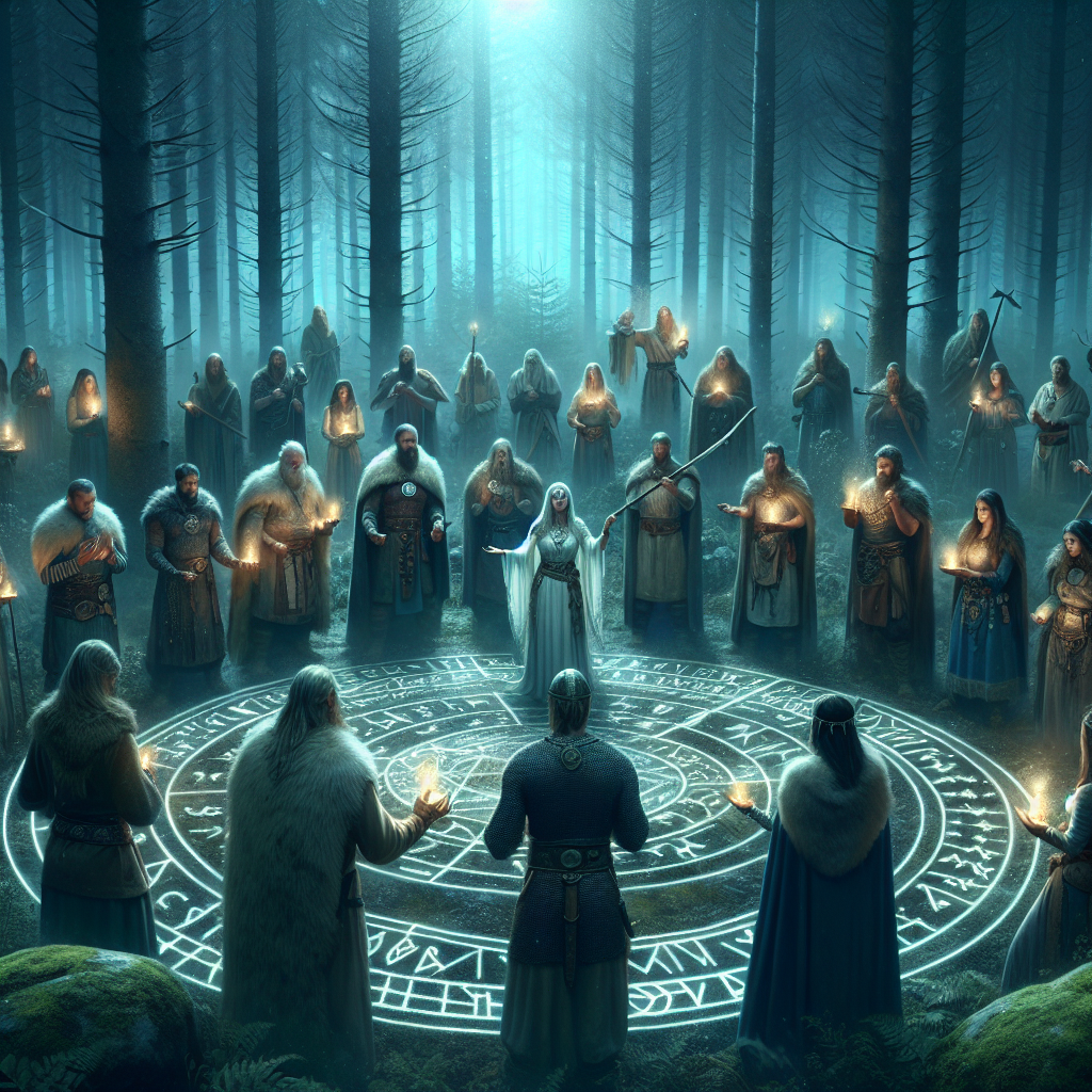 Norse pagan magic, Viking spells, pagan practices, magic rituals, ancient practices