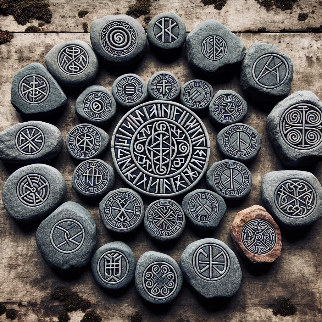 Sacred runes, Norse symbols, divination tools, magical alphabets, spiritual runes