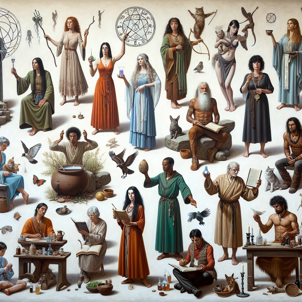 Influential pagans, modern traditions, spiritual leaders, pagan pioneers, historical figures