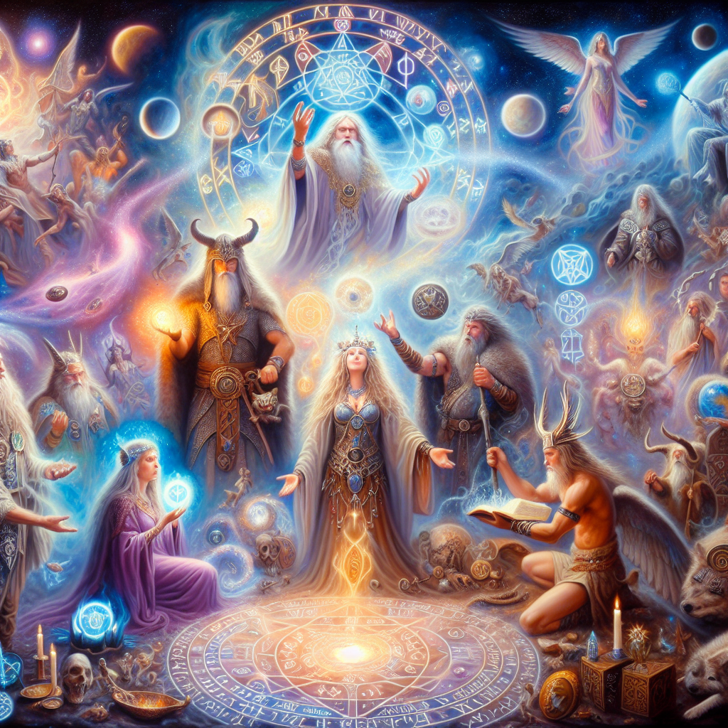 Norse gods spells, spiritual rituals, deity worship, magickal practices, divine honoring