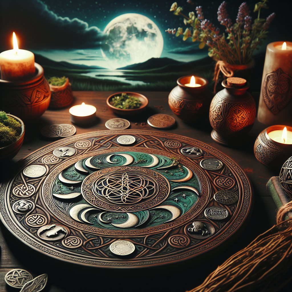 Celtic moon spells, spiritual rituals, lunar magick, full moon practices, spellwork guide