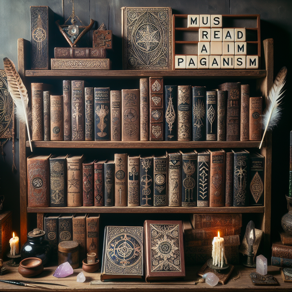 Pagan books, spiritual readings, pagan knowledge, must-read paganism, witchcraft literature