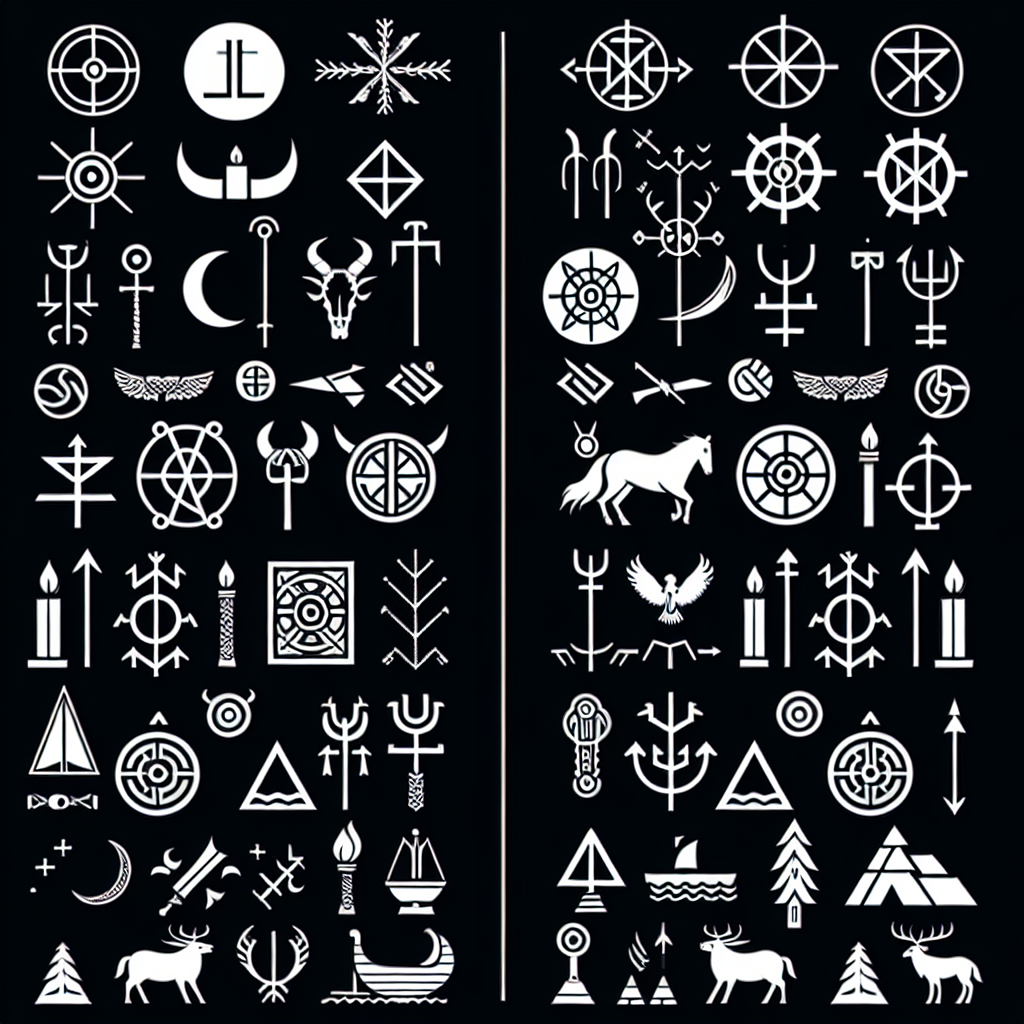 Norse and Asatru, pagan paths, religious differences, Viking spirituality, Norse faith