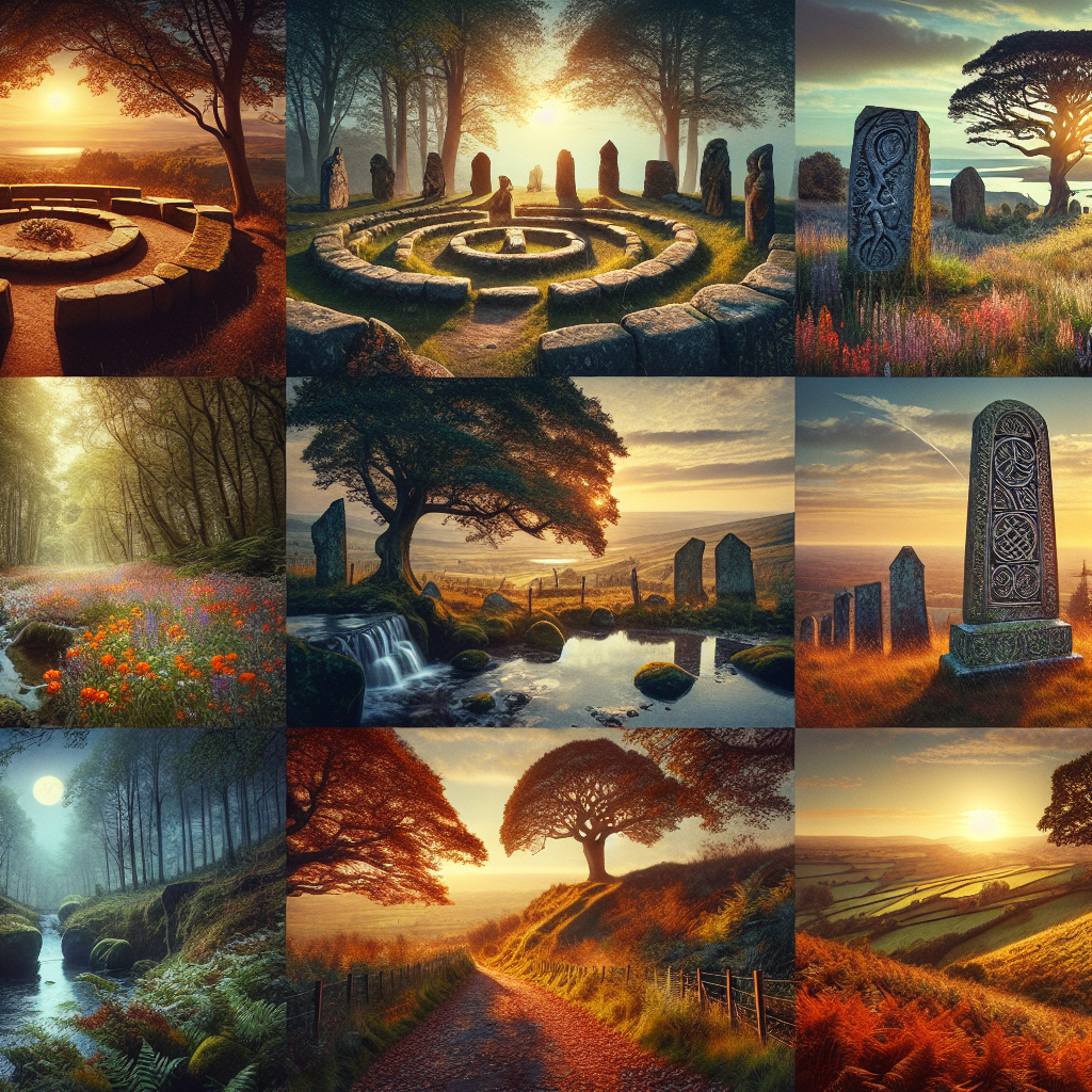 Sacred sites, Wiccan-pagan history, spiritual places, historical landmarks, magickal travel