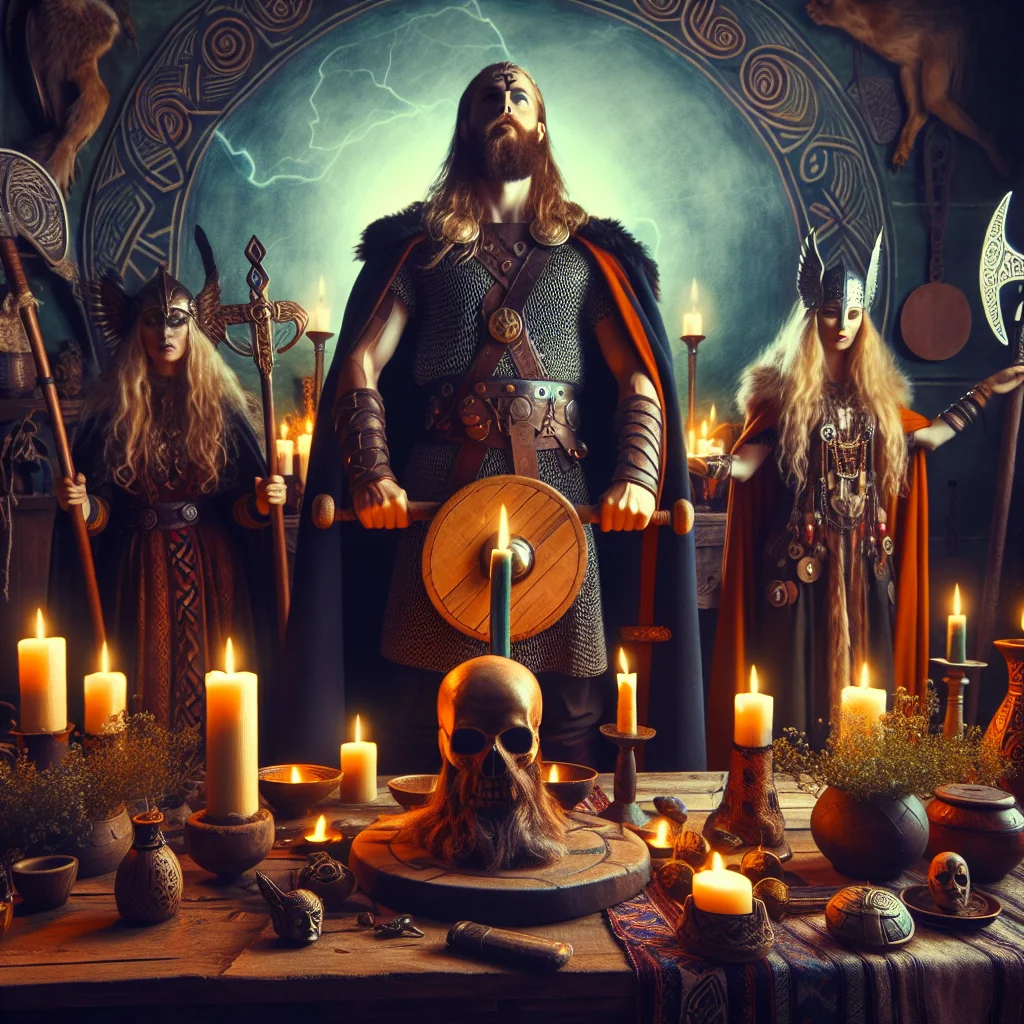 Norse rituals, honoring Thor, deity worship, magickal practices, spiritual celebrations